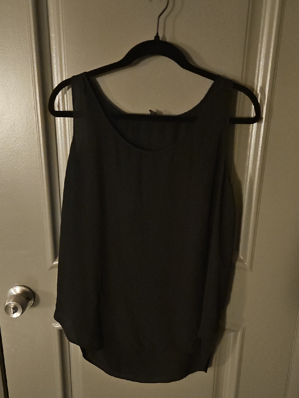 Banana Republic Black Sleeveless Tank Top